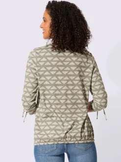T-shirt à encolure ronde 50% coton et 50% modal