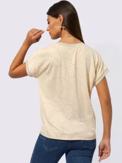 T shirt à encolure ronde et manches courtes