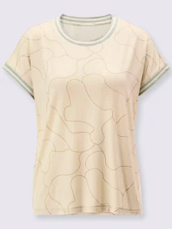 T shirt à encolure ronde et manches courtes