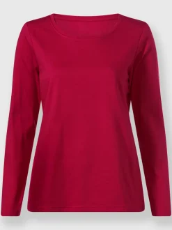 T-shirt à encolure ronde qualité coton