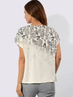 T-shirt à encolure ronde viscose