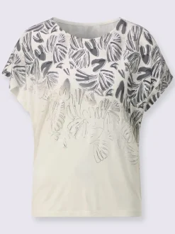 T-shirt à encolure ronde viscose