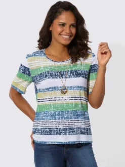 T-shirt à encolure ronde viscose