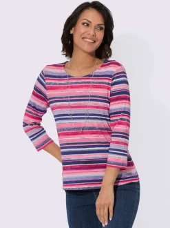 T-shirt à encolure ronde viscose