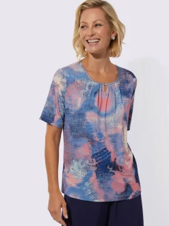 T-shirt à encolure ronde viscose