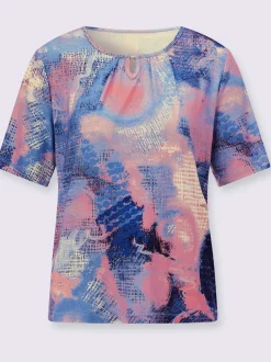 T-shirt à encolure ronde viscose