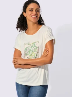 T-shirt à encolure ronde viscose (ecovero)