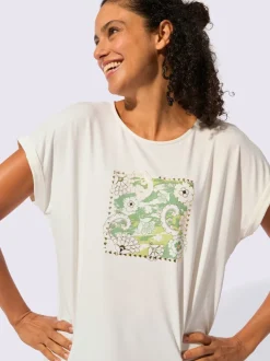 T-shirt à encolure ronde viscose (ecovero)