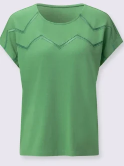 T-shirt à encolure ronde viscose (ecovero)