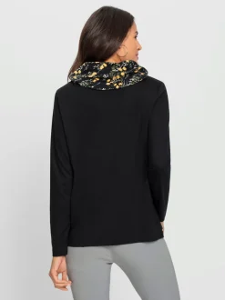 T-shirt imprimé 50% coton et 50% modal