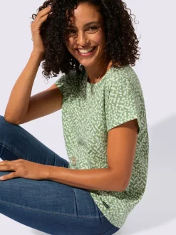 T-shirt imprimé pur coton