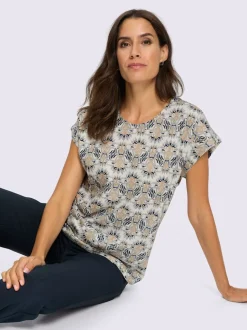 T-shirt imprimé pur coton