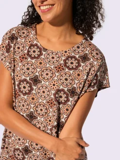 T-shirt imprimé viscose