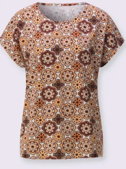 T-shirt imprimé viscose