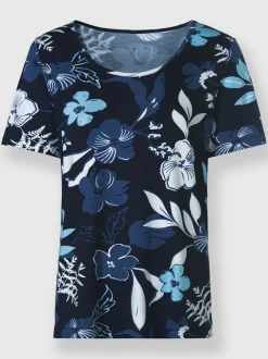 T-shirt imprimé viscose