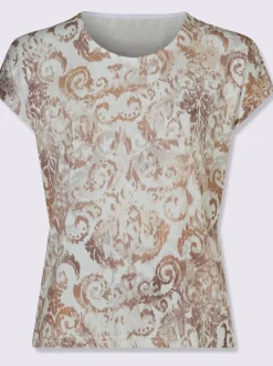 T-shirt imprimé viscose