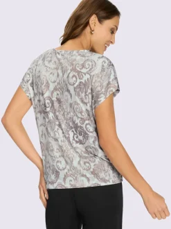 T-shirt imprimé viscose