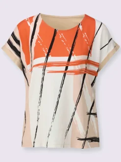 T-shirt imprimé 95% viscose (ecovero)