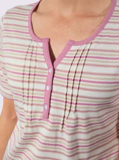 T-shirt joli motif à rayures