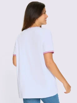 T-shirt long coupe longue affinante