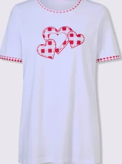 T-shirt long coupe longue affinante