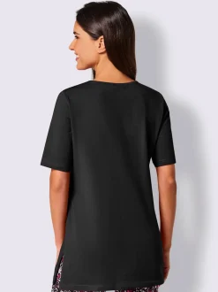 T-shirt long jersey fin