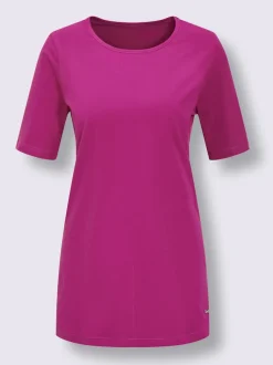 T-shirt long jersey fin