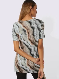 T-shirt long jersey fin