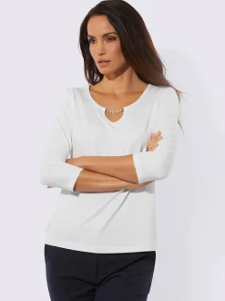 T-shirt à manches 3/4 avec viscose (ecovero)