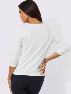 T-shirt à manches 3/4 avec viscose (ecovero)