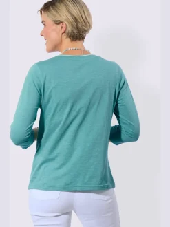T-shirt à manches 3/4 100% coton