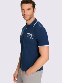 T-shirt à manches courtes bords-côtes confortables aux manches