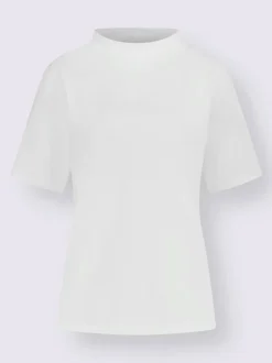 T-shirt à manches courtes col corolle
