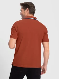 T-shirt à manches courtes contrastes décoratifs