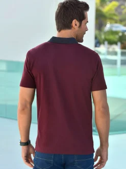 T-shirt à manches courtes contrastes sportifs