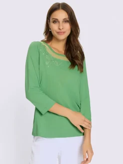 T-shirt à manches courtes 50% coton et 50% modal