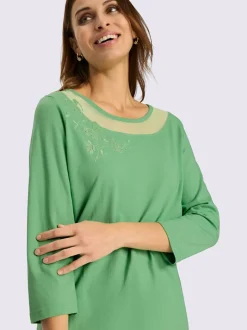 T-shirt à manches courtes 50% coton et 50% modal