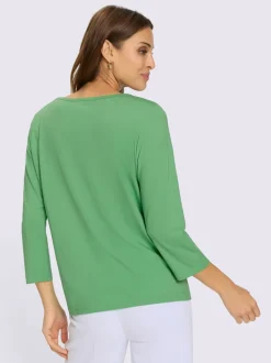 T-shirt à manches courtes 50% coton et 50% modal