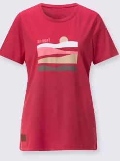 T-shirt à manches courtes 50% coton et 50% modal