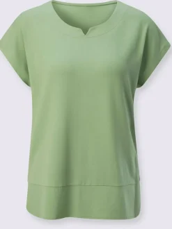 T-shirt à manches courtes coupe affinante