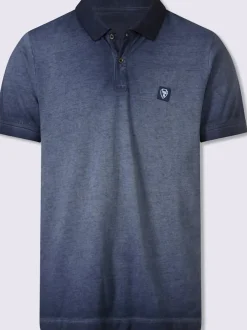 T-shirt à manches courtes délavé tendance