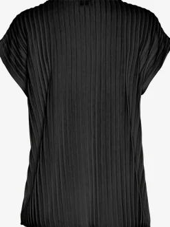 T shirt à manches courtes encolure ronde et matière structurée douce