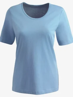 T shirt à manches courtes et encolure ronde