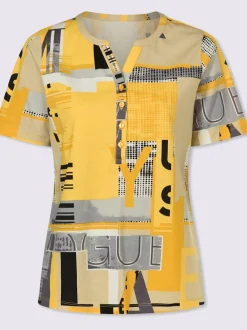 T-shirt à manches courtes imprimé graphique