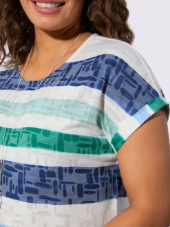 T-shirt à manches courtes mancherons tendance