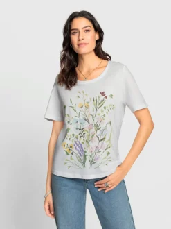 T-shirt à manches courtes motif imprimé