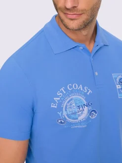 T-shirt à manches courtes motif marin