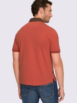 T-shirt à manches courtes motif structuré tendance