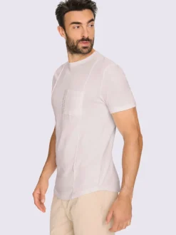 T-shirt à manches courtes poche poitrine
