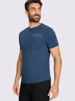 T-shirt à manches courtes poche poitrine